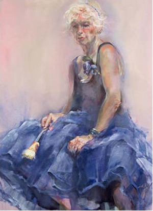 Paint Dancer by Linda Hutchinson